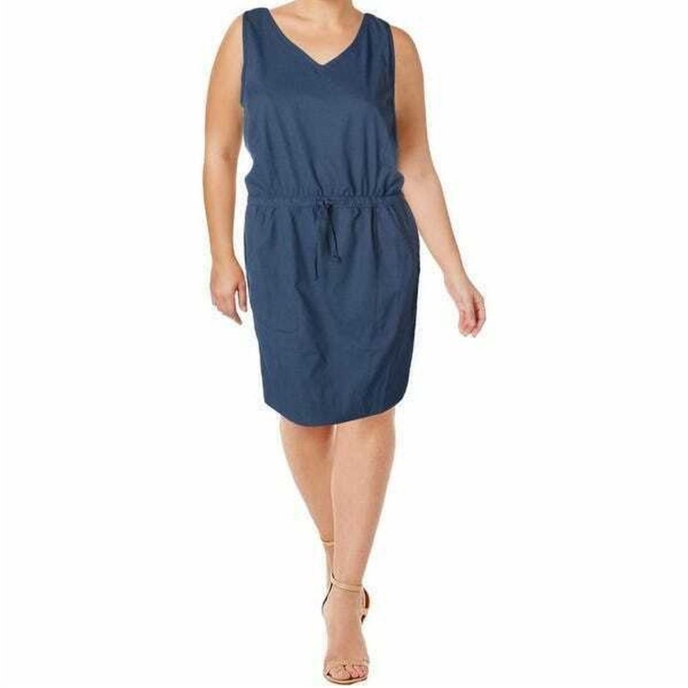 The North Face Blue Aphrodite 2.0 Stretch Tank Dress- XL